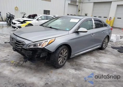 2017 Hyundai Sonata Limited z USA, uszkodzony, nr VIN 5NPE34AF5HH525593